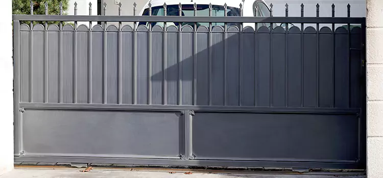 Metal Driveway Gate Installation Homewood